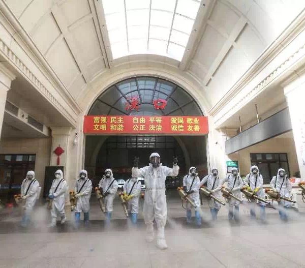 Fogging Disinfection Sprayer Machine successfully applied to Hankou railway station disinfection