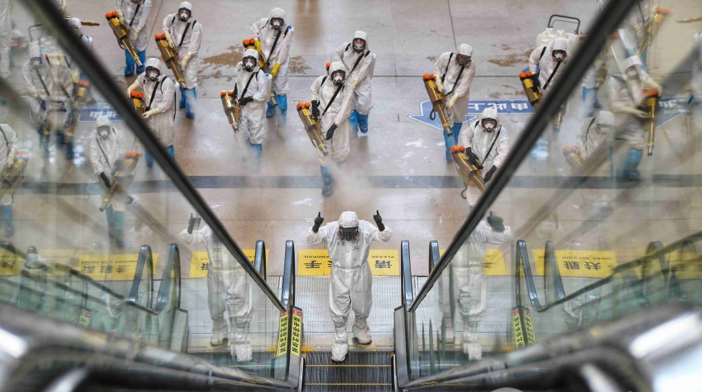 Fogging Disinfection Sprayer Machine successfully applied to Hankou railway station disinfection